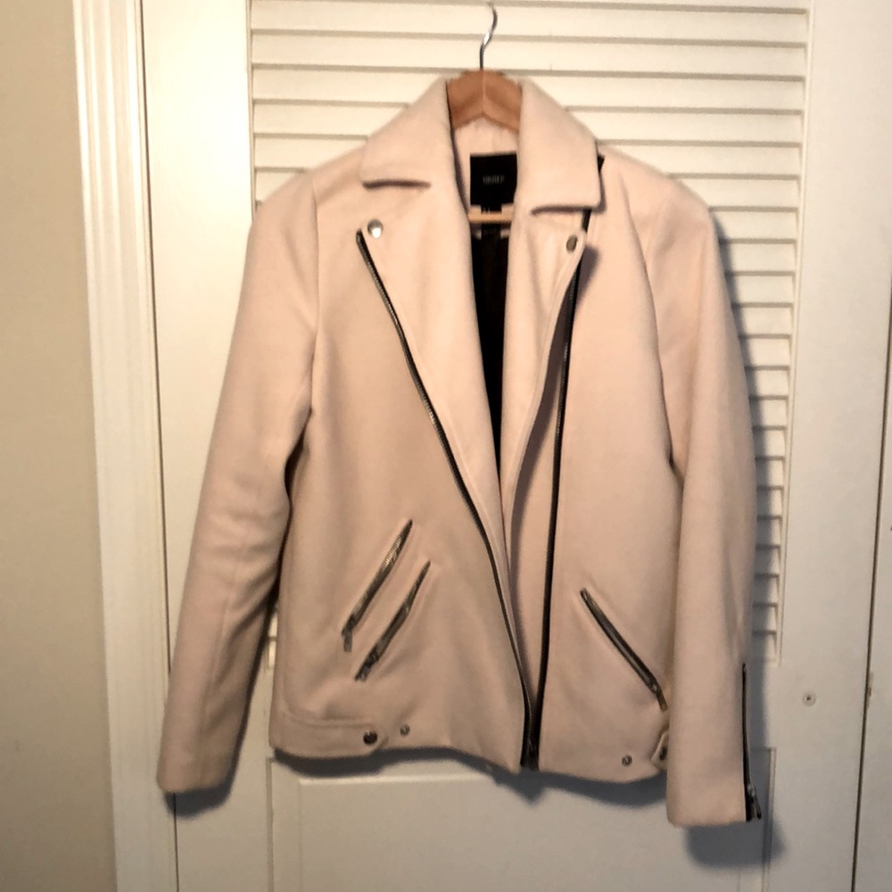 Soft light pink blazer